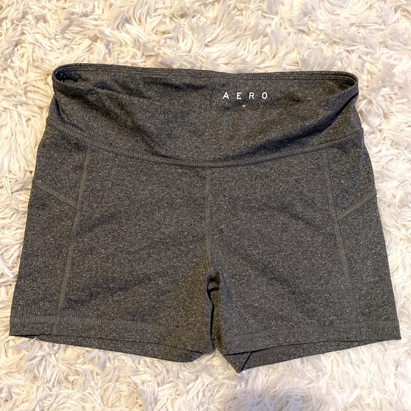 Aeropostale Gray Spandex Shaping Shorts - Picture 1 of 7
